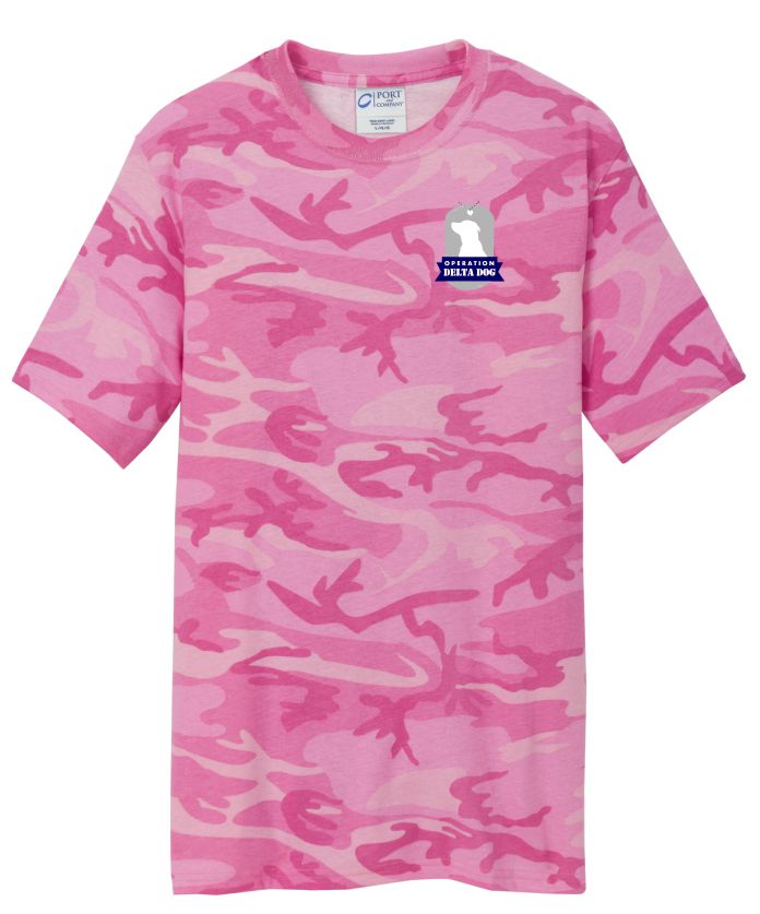 Camo PC54C Port & Company® Core Cottom Tee