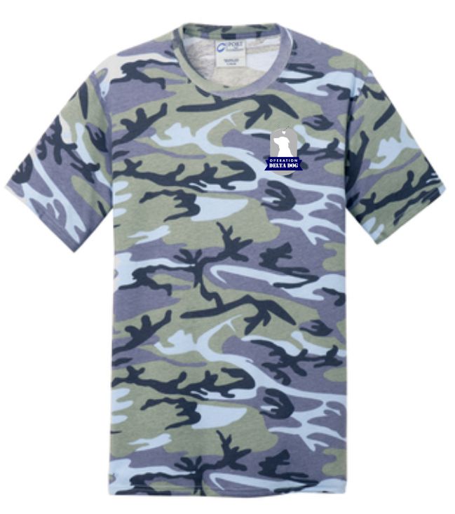 Camo PC54C Port & Company® Core Cottom Tee