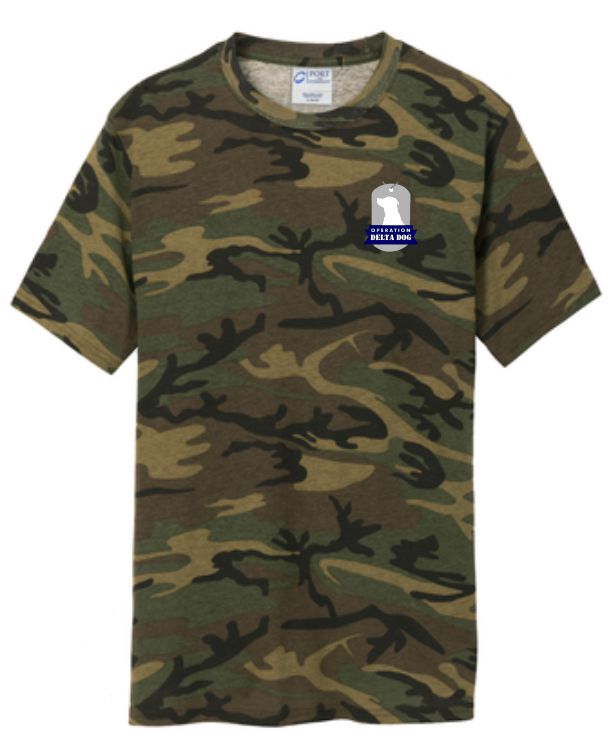 Camo PC54C Port & Company® Core Cottom Tee