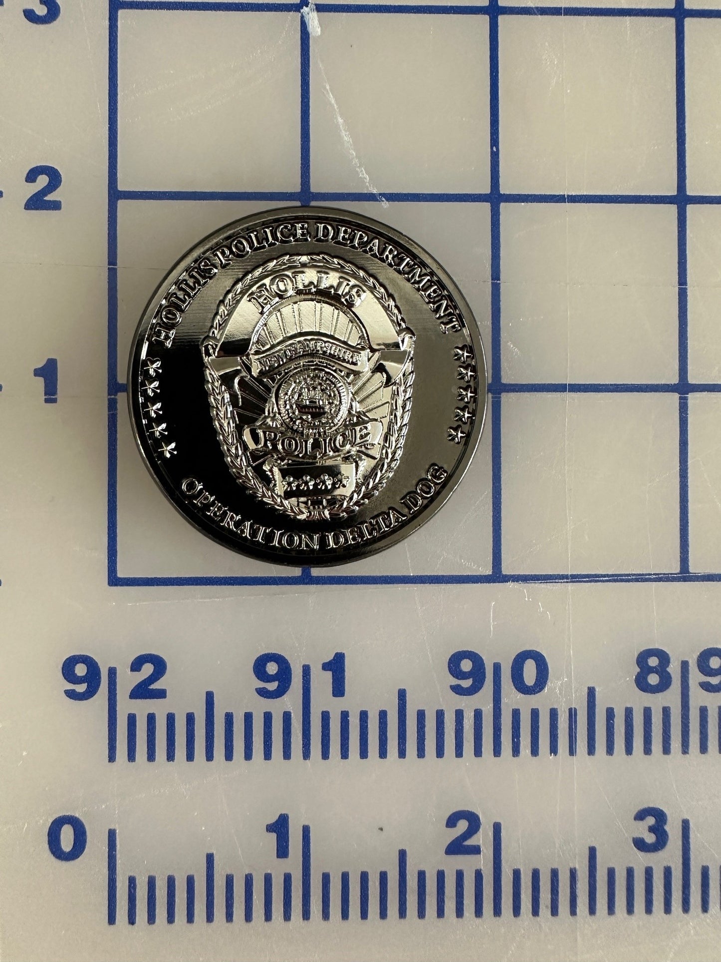 OPDD / Hollis Police Challenge Coin