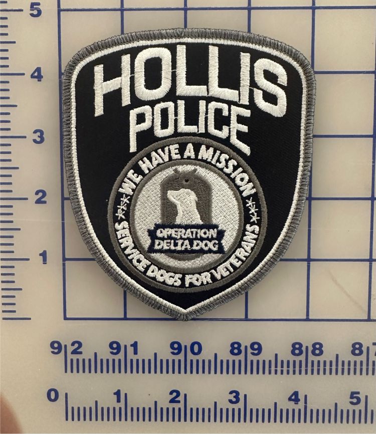 Hollis Police Limited 1 Patch