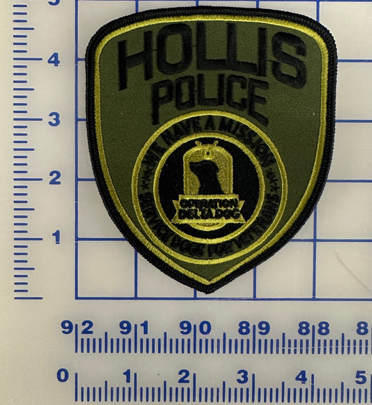 Hollis Police Limited Patch 3