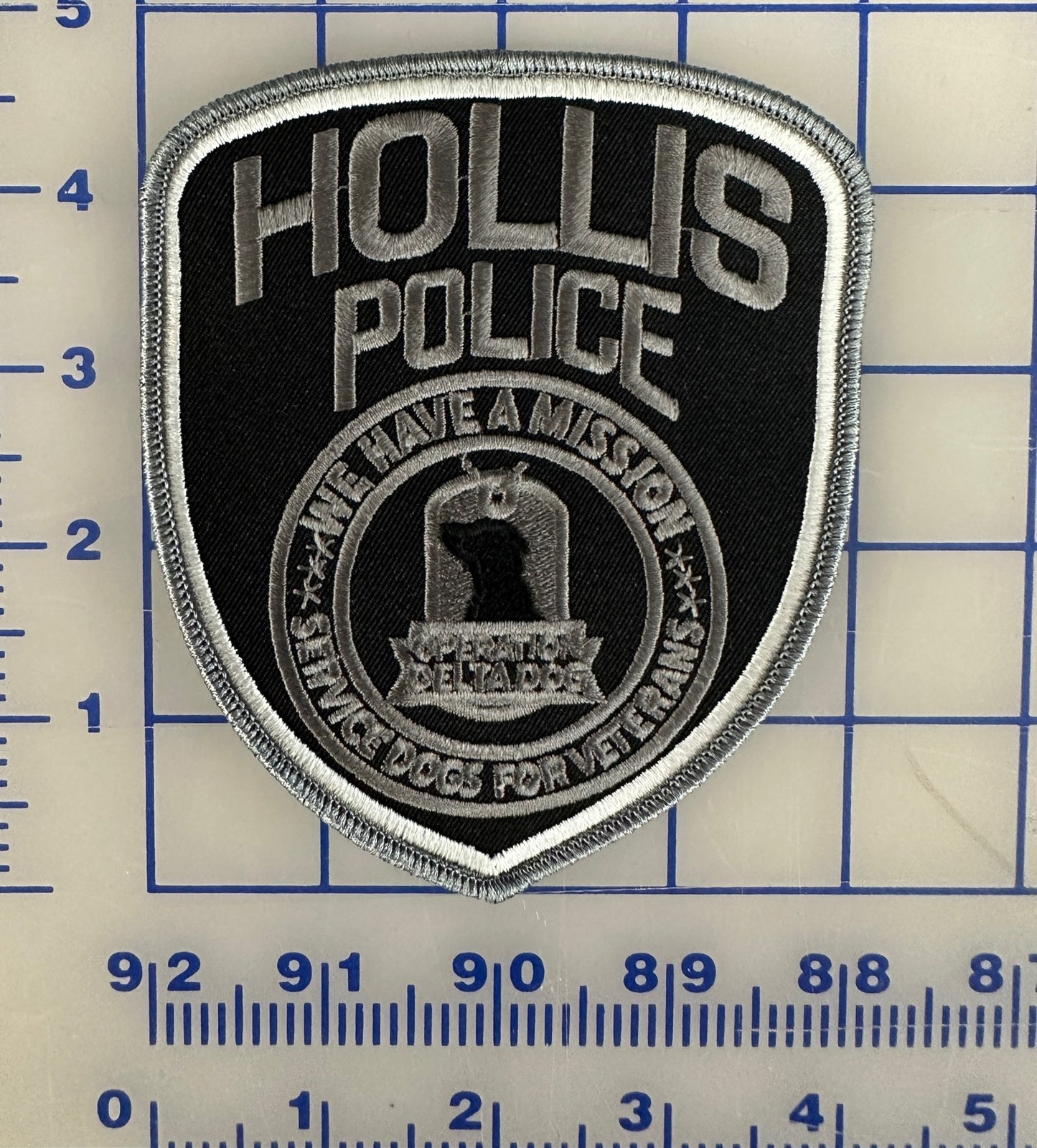 Hollis Police Limited Edition 2 Patch