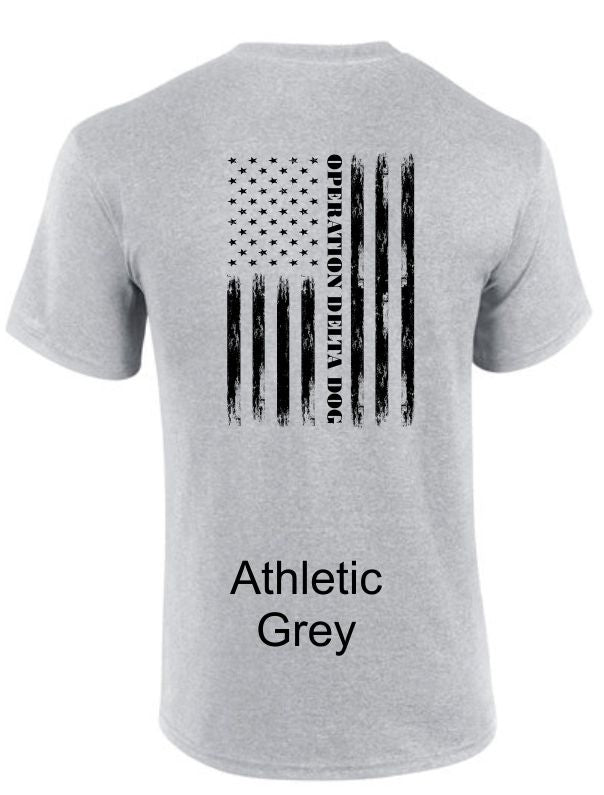 Distressed Flag SS T-Shirt