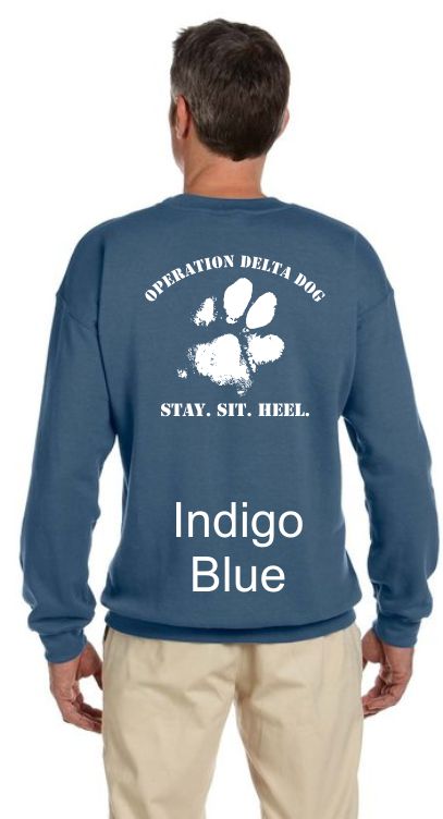 Muddy Paw Crew Neck Sweatshirt