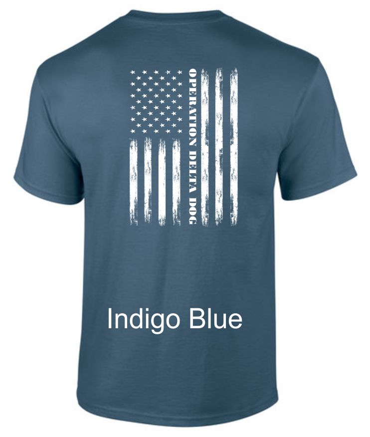 Distressed Flag SS T-Shirt