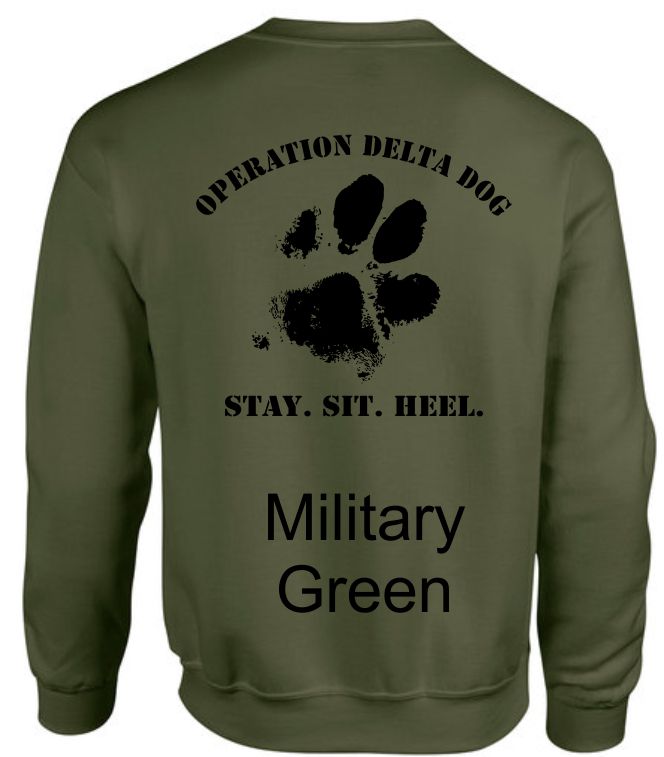 Muddy Paw Crew Neck Sweatshirt