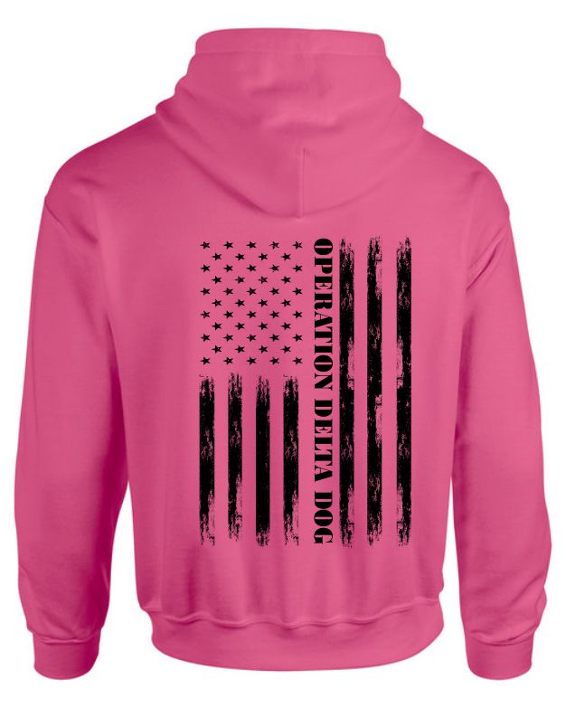 Distressed Flag Hoodie