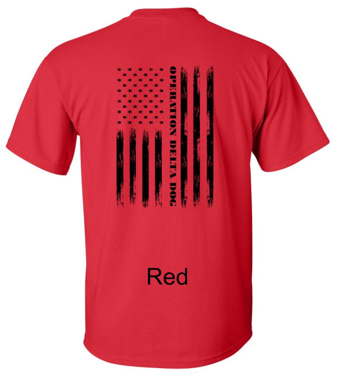Distressed Flag SS T-Shirt