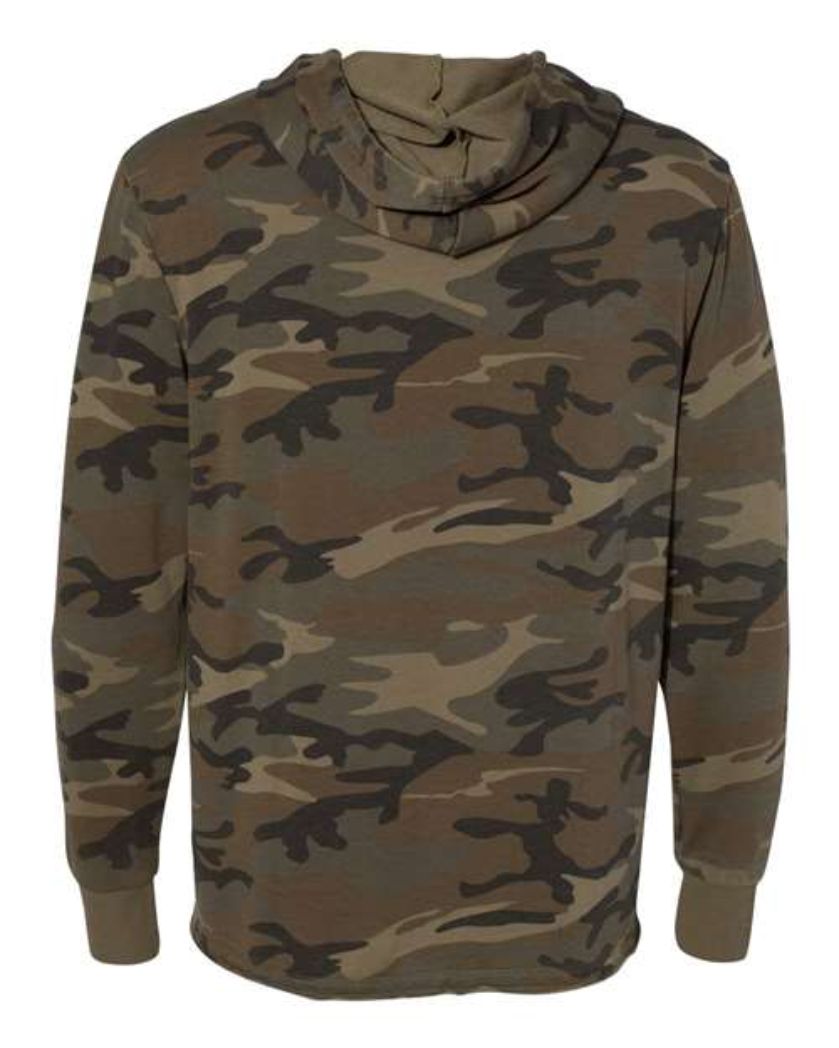 Camo French Terry Hoodie - 8629