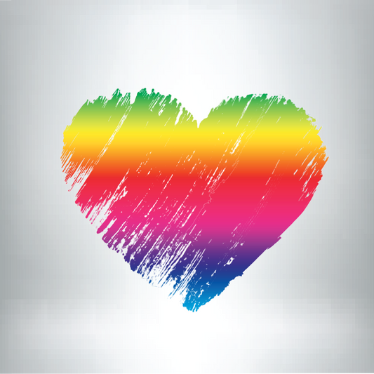 Pride Heart Decal