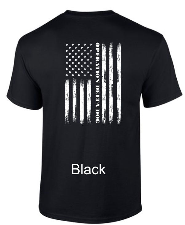Distressed Flag SS T-Shirt