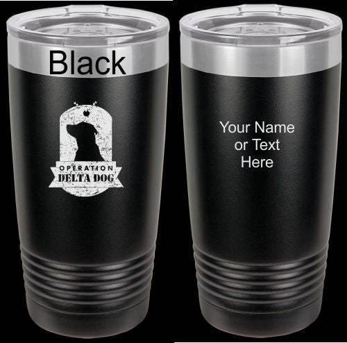 20oz PERSONALIZED VACUUM INSULATED TUMBLER